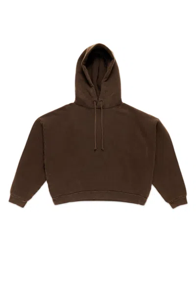 Acne Studios Fester Vintage Wash Hoodie Brown
