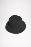 Acne Studios Bucket Hat In Black