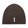 Acne Studios Fitted Beanie In Brown