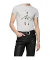 Acne Studios Fitted Graphic T-shirt In White