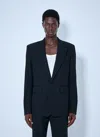 Acne Studios Fitted Suit Jacket In Black