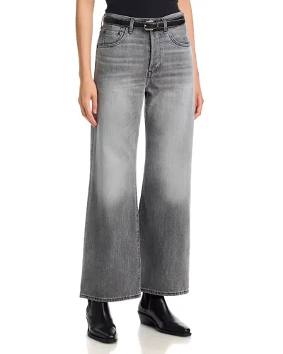 Acne Studios Five Pocket Jeans In Ash Grey In Gray