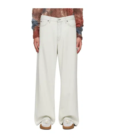 Acne Studios Blue Five-pocket Jeans In 228 Light Blue