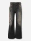 Acne Studios Flared Jeans In Black