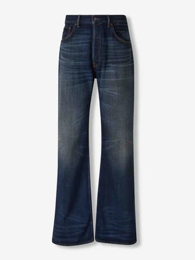 Acne Studios Flared Jeans In Blue