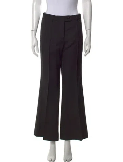 Pre-owned Acne Studios Flared Pants In Black