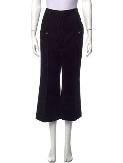 Pre-owned Acne Studios Flared Pants In Black