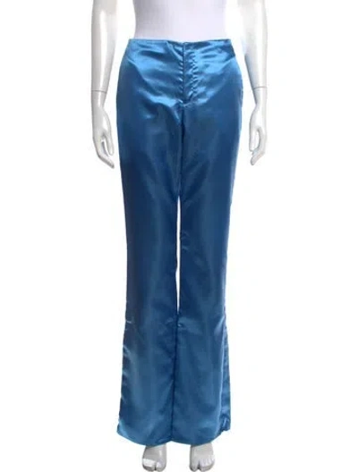 Pre-owned Acne Studios Flared Pants In Blue