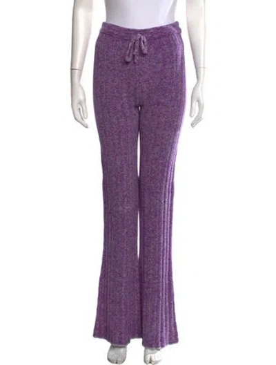 Pre-owned Acne Studios Flared Pants W/ Tags In Purple