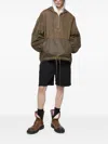 Acne Studios Fleece Track Shorts In Black