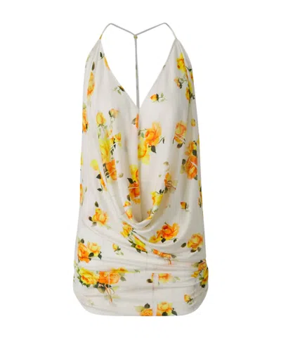 ACNE STUDIOS FLORAL PATTERN TOP