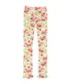 Acne Studios Floral Trousers In Multi