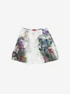 Acne Studios Fluid Printed Bermudas In White