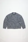 Acne Studios Jacquard Jumper In Blue