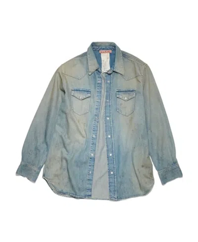 Acne Studios Fn-mn-shir000678 In Blue