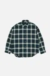 Acne Studios Checked Pattern Button-down Shirt In Black