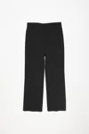 Acne Studios Tailored Trousers In 900 Black