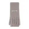 Acne Studios Fn Ux Accs000191 Gloves In Gray