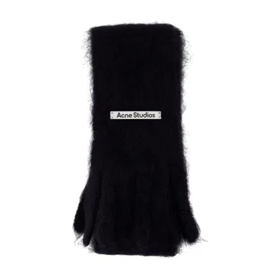 Acne Studios Fn Ux Accs000191 Scarf In Black