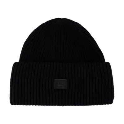 Acne Studios Fn-ux Beanie In Black