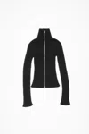 Acne Studios Black Zip-up Cardigan