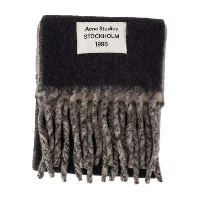 Acne Studios Fn Ux Scar000399 Scarf In Animal Print