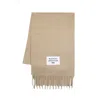 Acne Studios Fn Ux Scar000401 Scarf - Wool - Brown In Brown