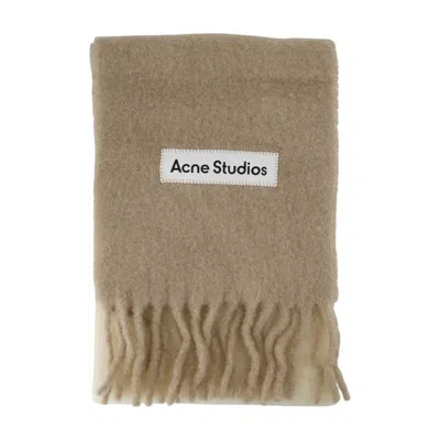 Acne Studios Fn Ux Scar000443 Scarf In Neutral
