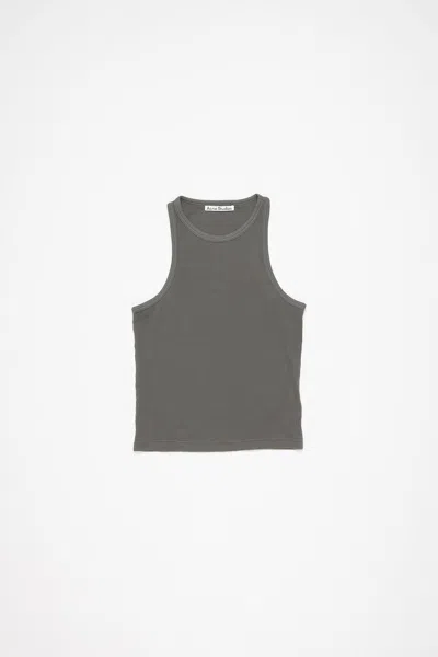 Acne Studios Fn-ux-tshi000024 - T-shirts Clothing In Bm0 Faded Black