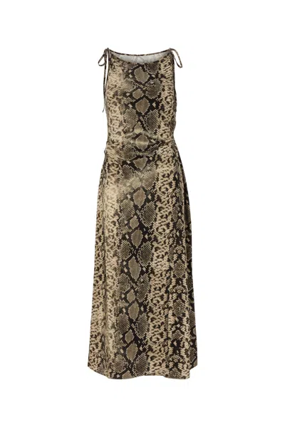Acne Studios Fn Wn Dres001448 In Animal Print