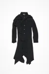 Acne Studios Layered Dress In Black