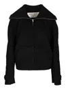 Acne Studios Fn-wn-outw001085 Knitwear Black In Black