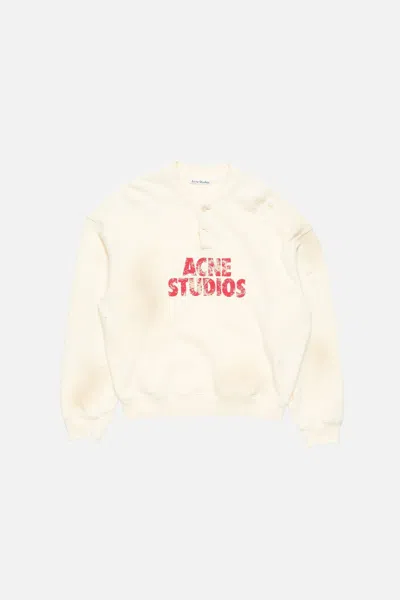 Acne Studios Fn Wn Swea000292 Sweatshirts In Neutral