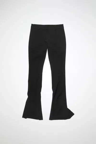 Acne Studios Narrow Tailored Trousers In Black