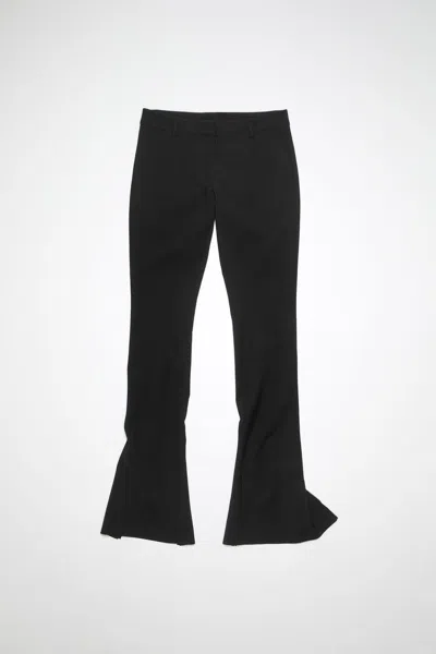 Acne Studios Narrow Tailored Trousers In Black