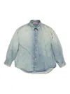 Acne Studios Denim Button-up Shirt In Blue