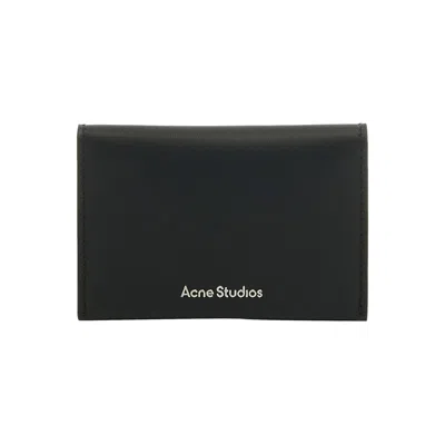 Pre-owned Acne Studios Fold Card Holder 'black'