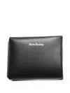 Acne Studios Folded Card Holder In Black