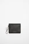 Acne Studios Folded Leather Wallet In Black