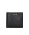 Acne Studios Folded Leather Wallet In Black