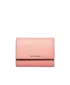 Acne Studios Folding Wallet In Pink