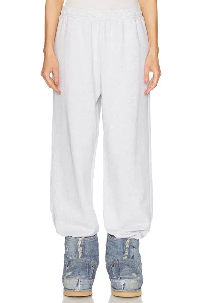 Acne Studios Frack Sweatpant In Pale Grey Melange