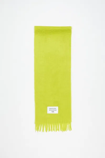ACNE STUDIOS FRINGE ALPACA SCARF