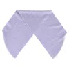 Acne Studios Fringe Scarf In Pastel Purple Wool In Purple