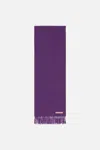 Acne Studios Fringe Wool Scarf - Skinny