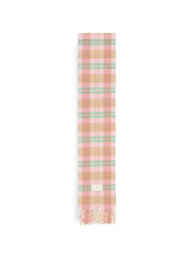 Acne Studios Fringed Alpaca-wool Scarf In Multi