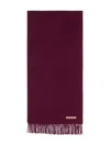 Acne Studios Fringed Scarf In Brown