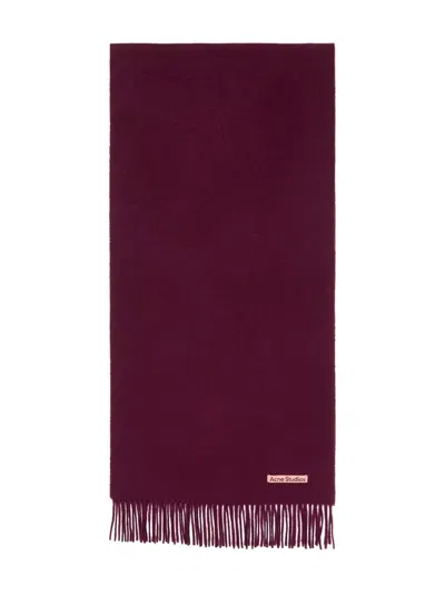 ACNE STUDIOS FRINGED SCARF