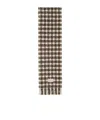 Acne Studios Fringed Scarf In Brown
