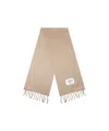 Acne Studios Fringed Scarf In Nude